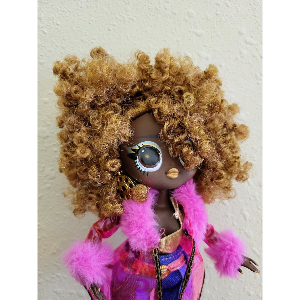 L.O.L. Surprise OMG Doll Royal Bee 10" MGA W/ Denim Jeans and Pink Clear‎ Jacket